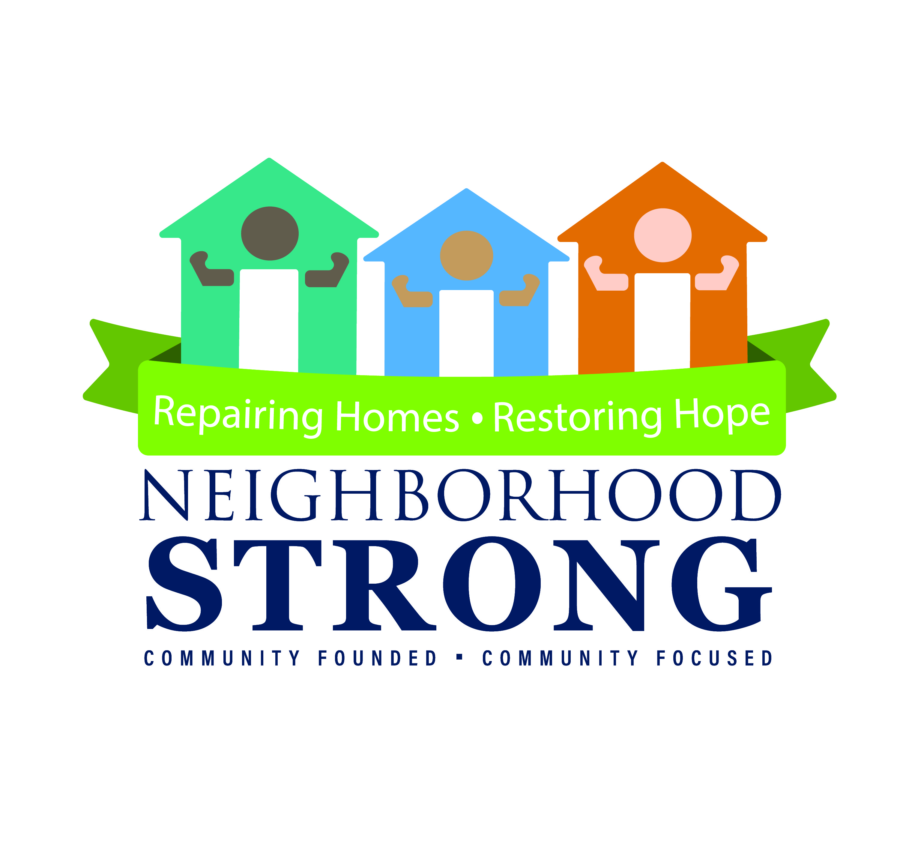 Logo for "LUFKIN NEIGHBORHOOD STRONG"