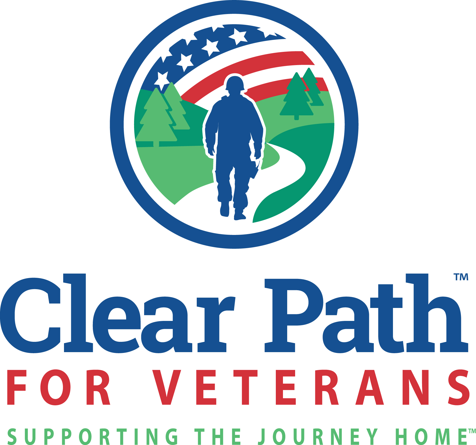 Logo for "CLEAR PATH FOR VETERANS INC"
