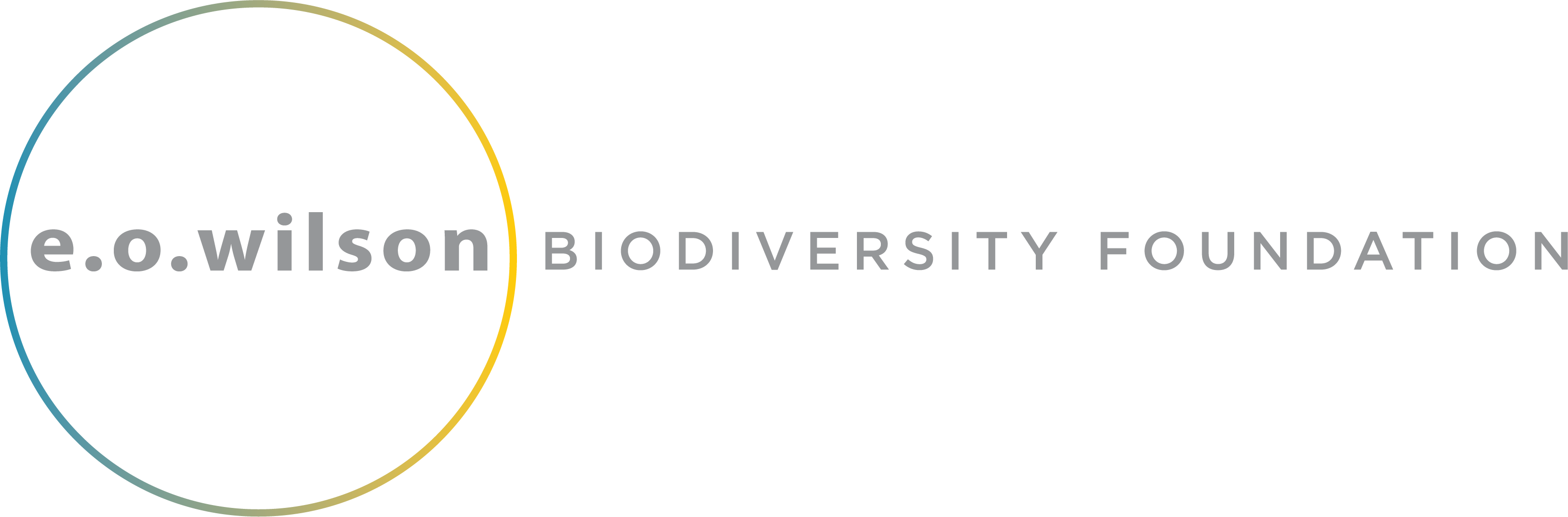 Logo for "EO WILSON BIODIVERSITY FOUNDATION"