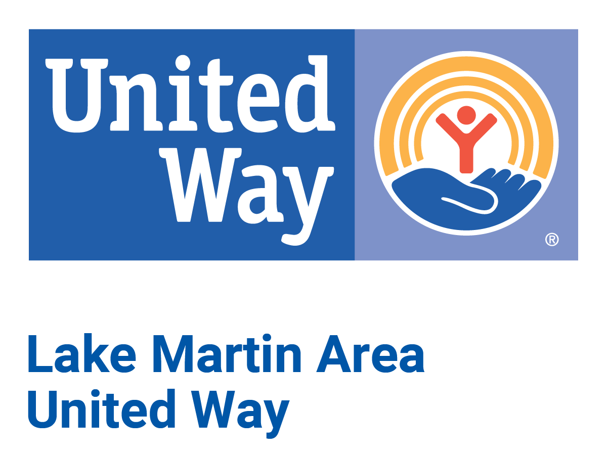 Logo for "LAKE MARTIN AREA UNITED WAY"