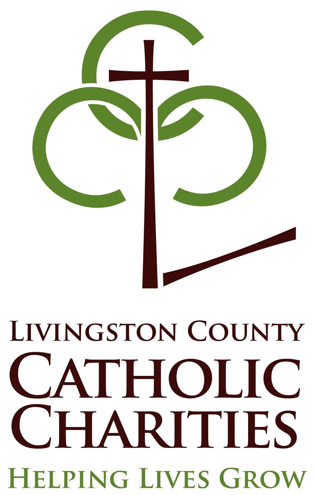 Logo for "LIVINGSTON COUNTY CATHOLIC CHARITIES"