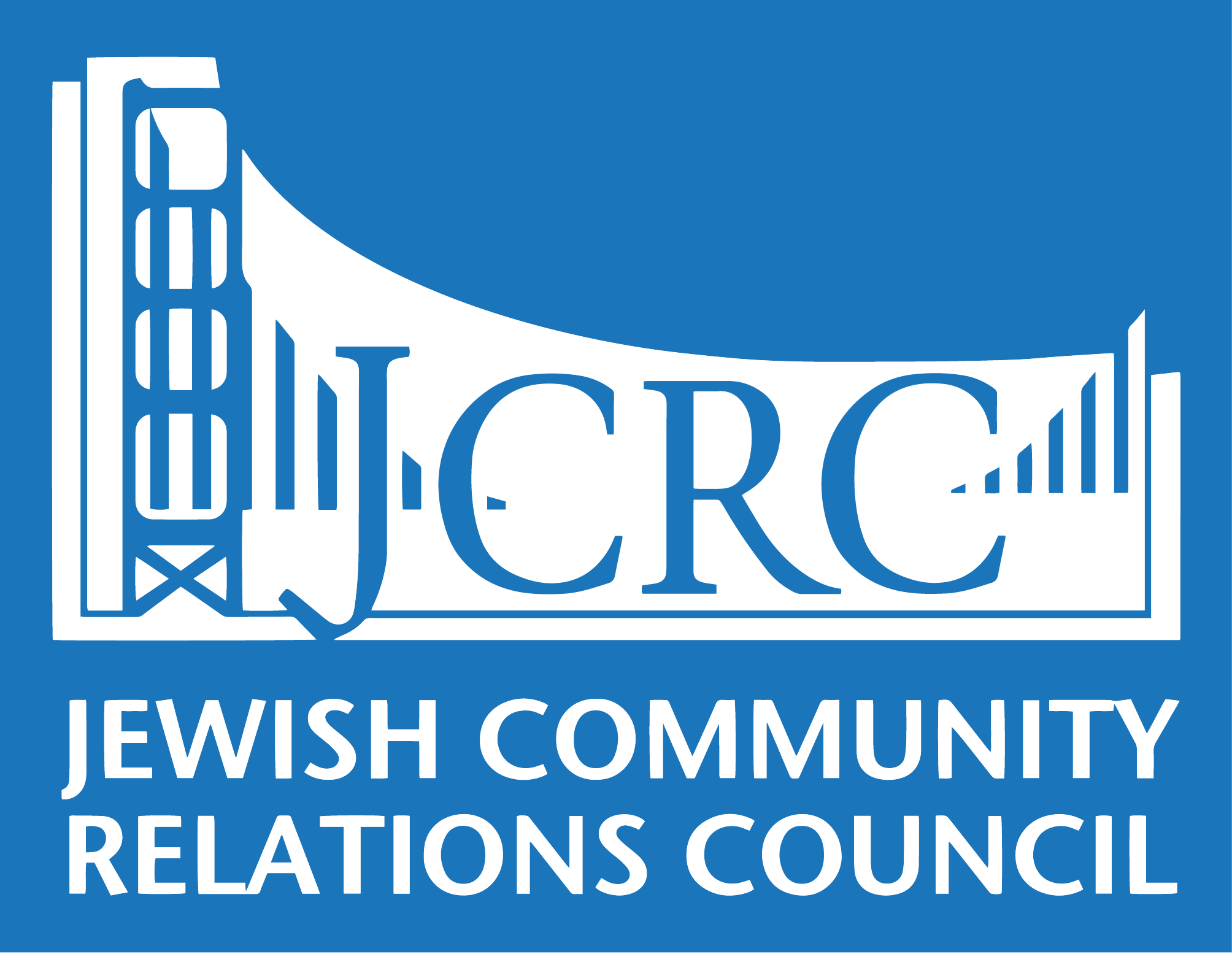 Logo for "JEWISH COMMUNITY RELATIONS COUNCIL OF SAN FRANCISCO PENINSULA MARIN & SONOMA"