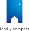 Logo for "FAMILY COMPASS"