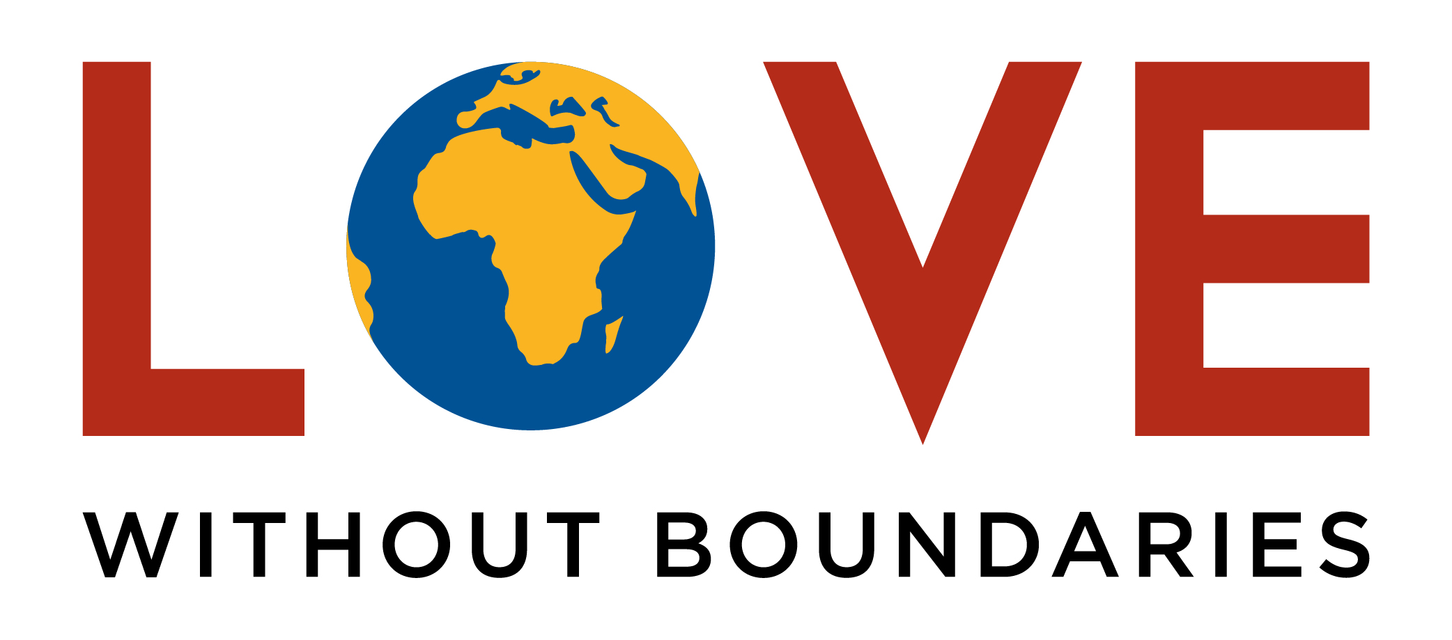 Logo for "LOVE WITHOUT BOUNDARIES FOUNDATION"