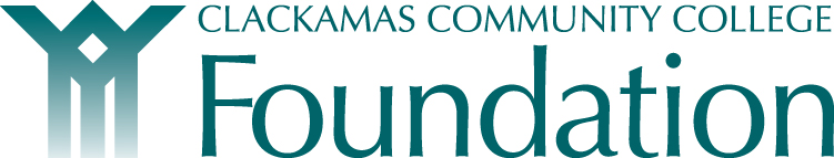 Logo for "Clackamas Community College Foundation"