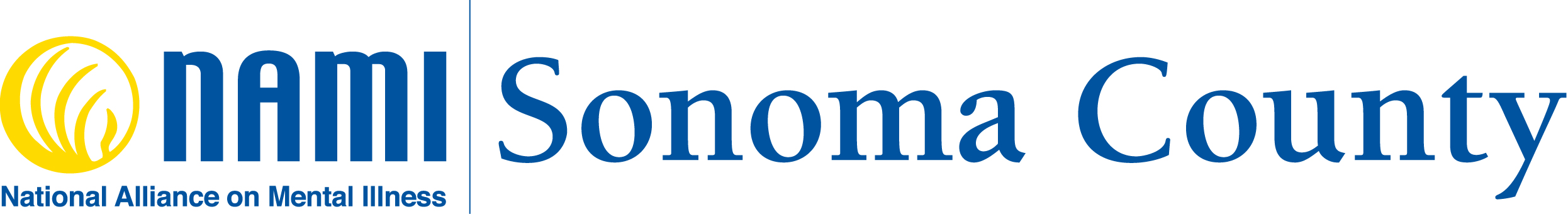 Logo for "NAMI Sonoma County"
