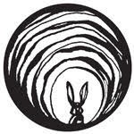 Logo for "THE RABBIT HOLE KC"