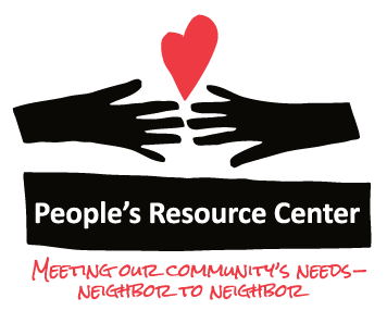 Logo for "PEOPLE'S RESOURCE CENTER"