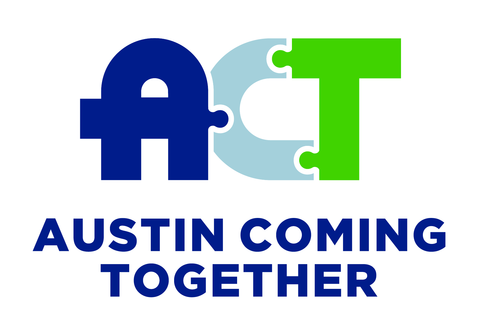 Logo for "Austin Coming Together"