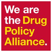 Logo for "DRUG POLICY ALLIANCE"
