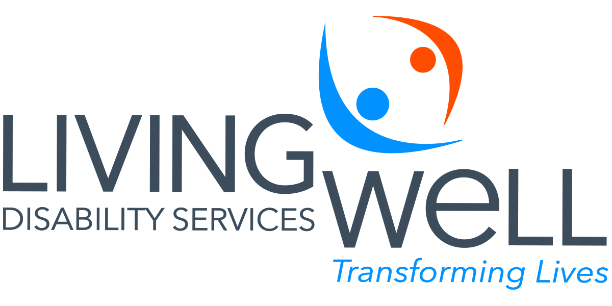 Logo for "Living Well Disability Services"