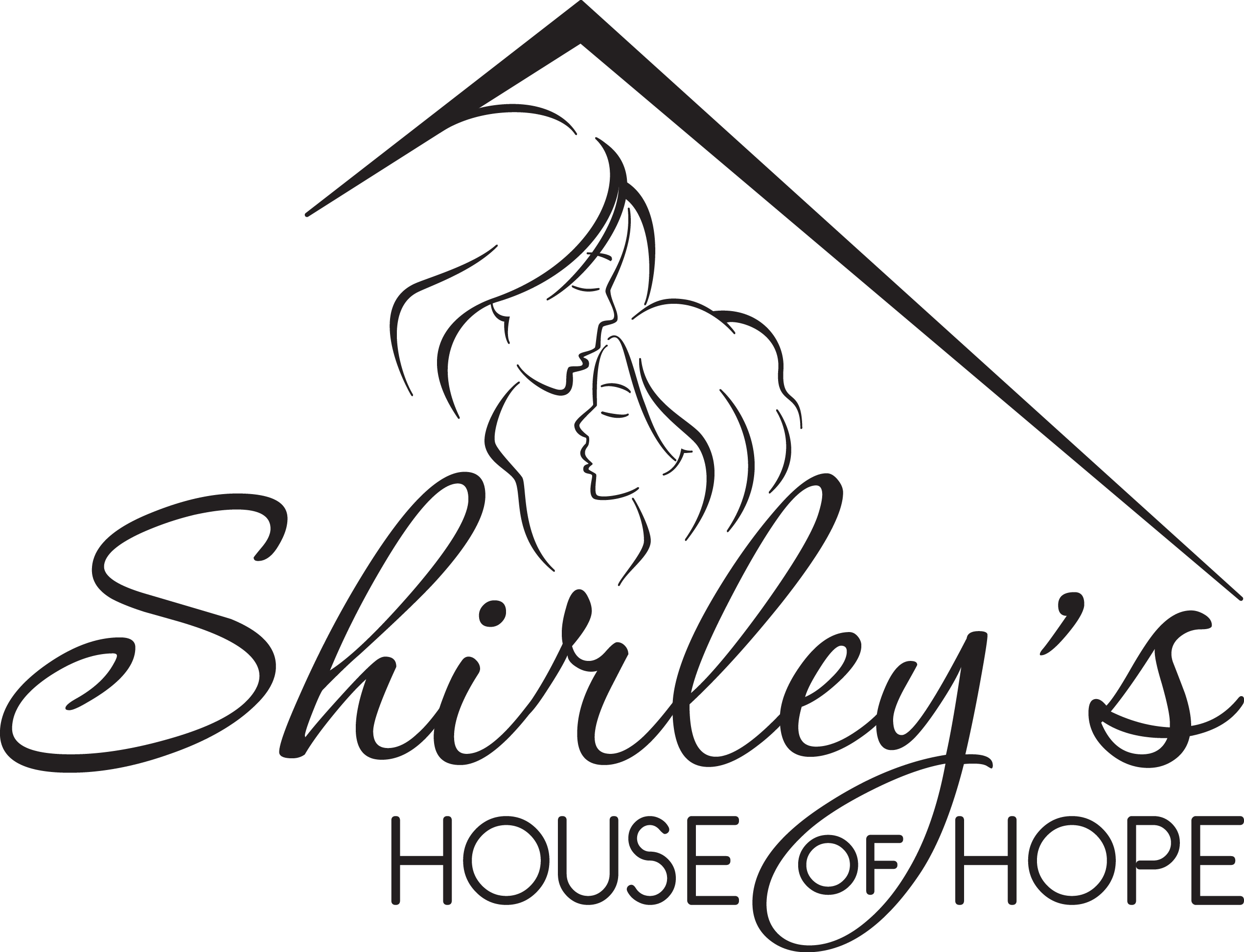 Logo for "SHIRLEYS HOUSE OF HOPE"