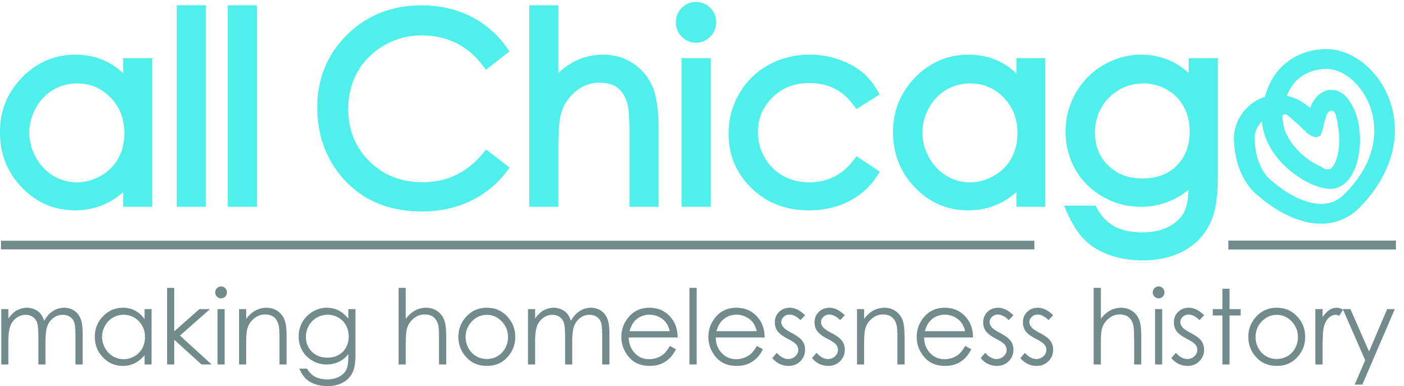 Logo for "ALL CHICAGO MAKING HOMELESSNESS HISTORY"