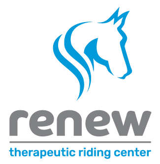 Logo for "RENEW THERAPEUTIC RIDING CENTER"