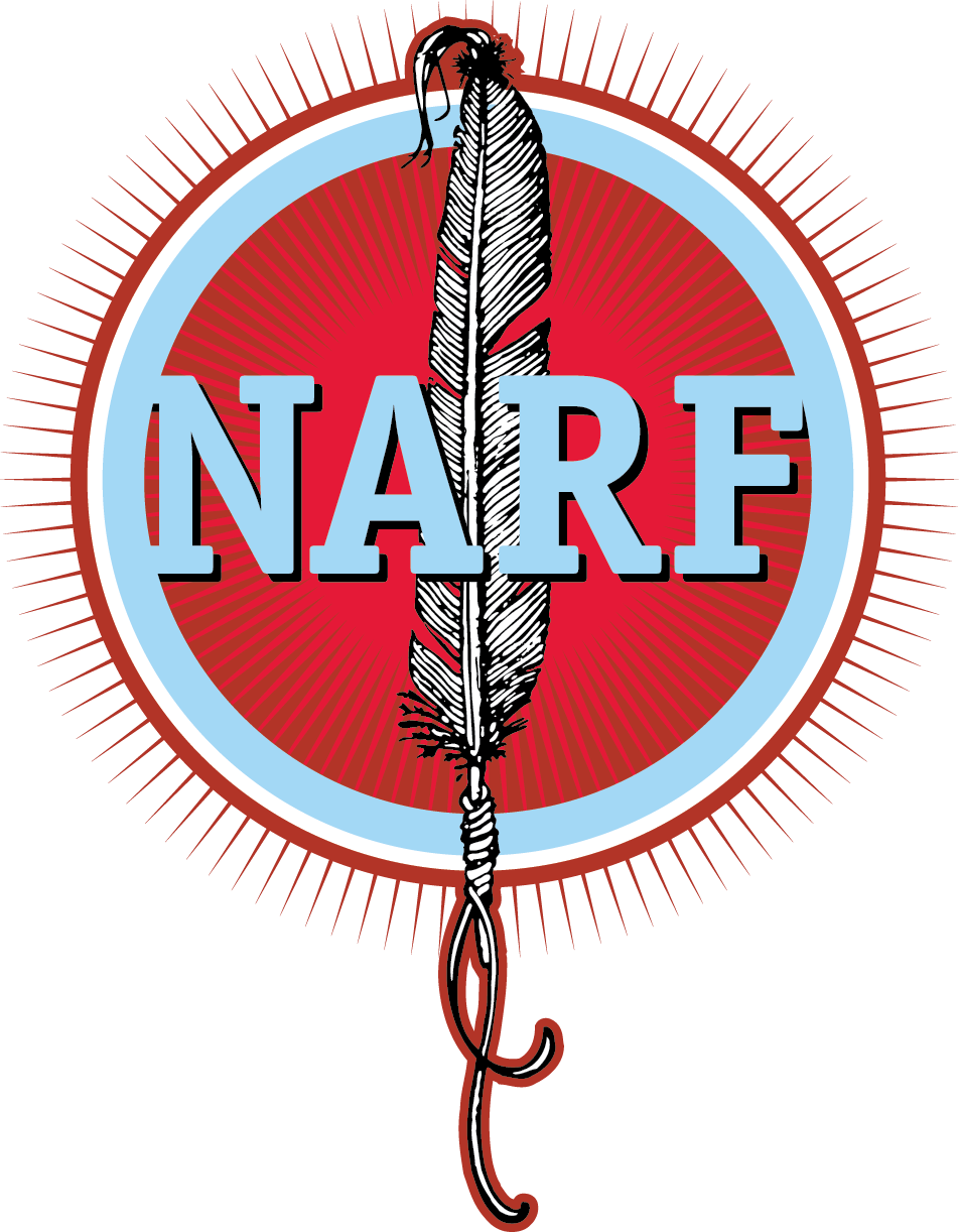 Logo for "NATIVE AMERICAN RIGHTS FUND INC"