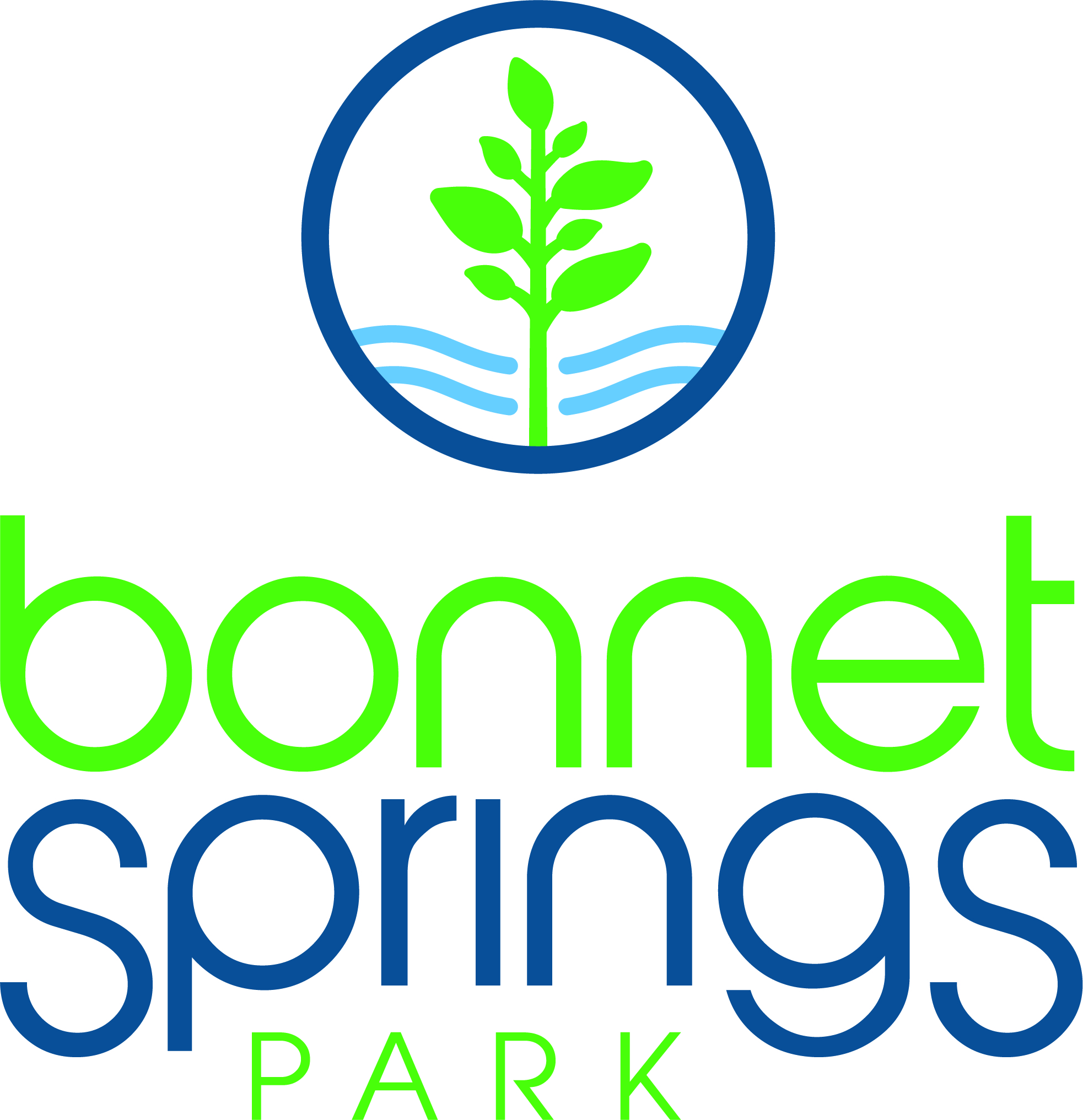 Logo for "BONNET SPRINGS PARK INC"