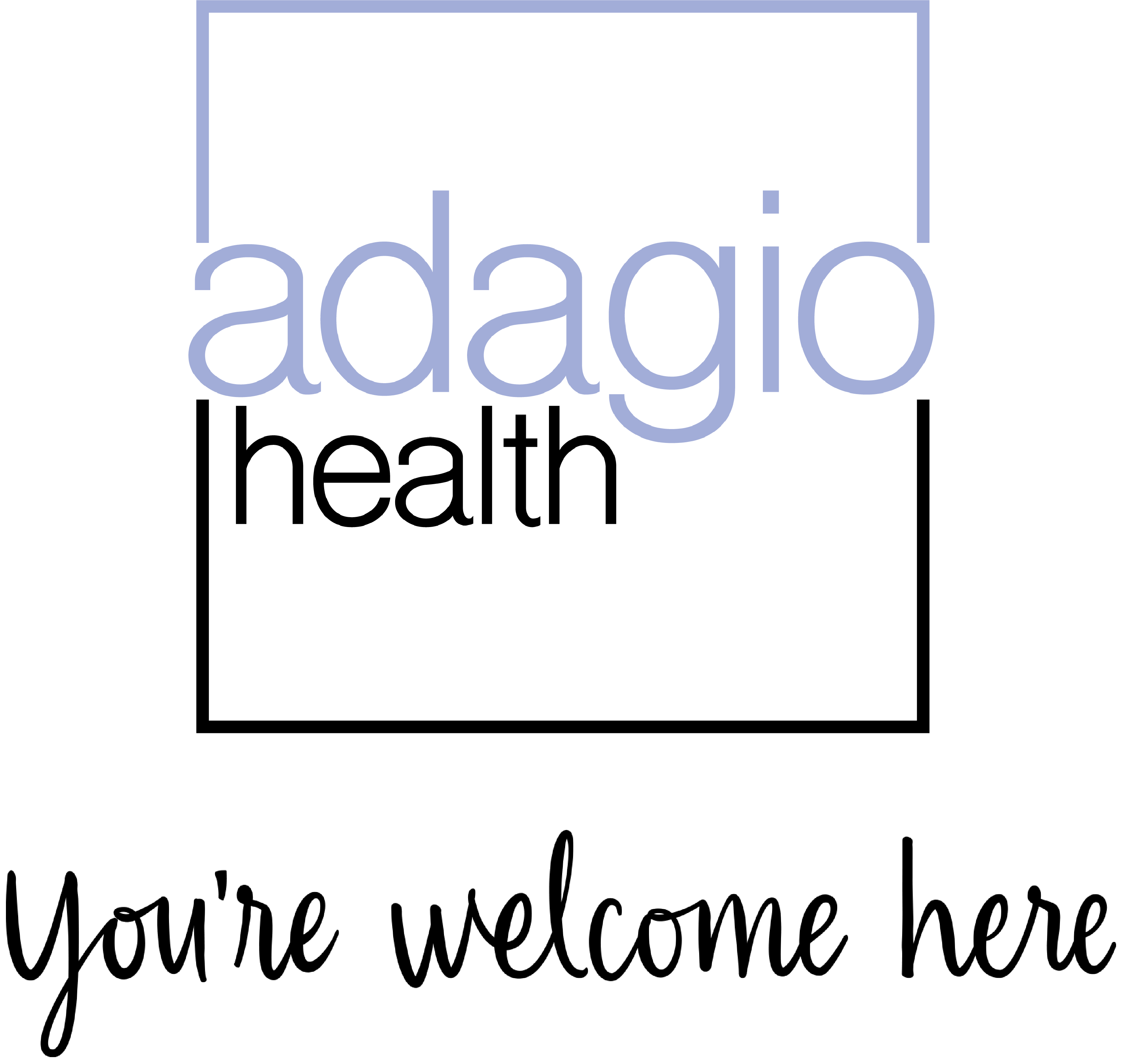 Logo for "ADAGIO HEALTH INC"