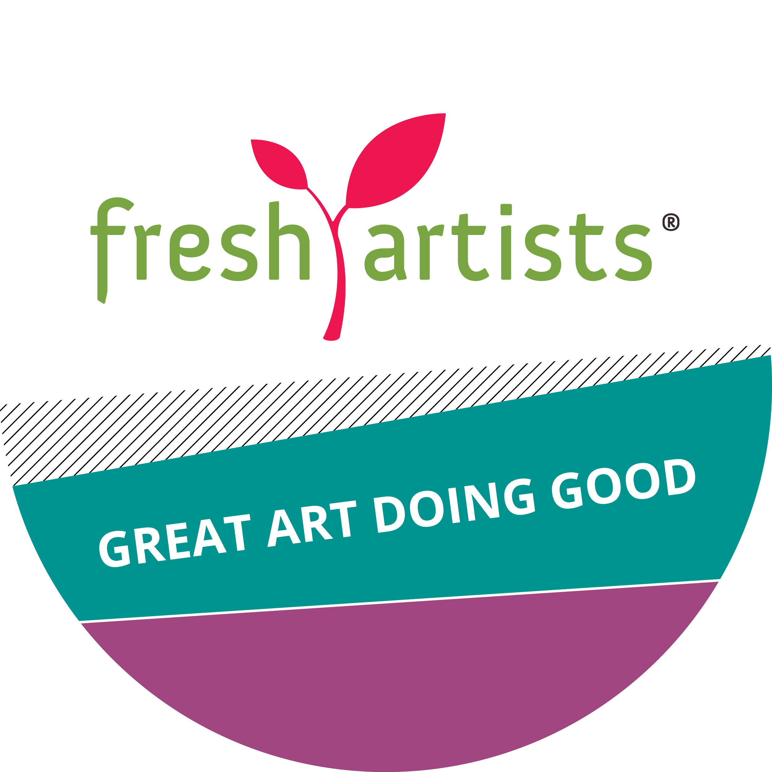 Logo for "FRESH ARTISTS"