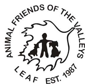 Logo for "ANIMAL FRIENDS OF THE VALLEYS INC"