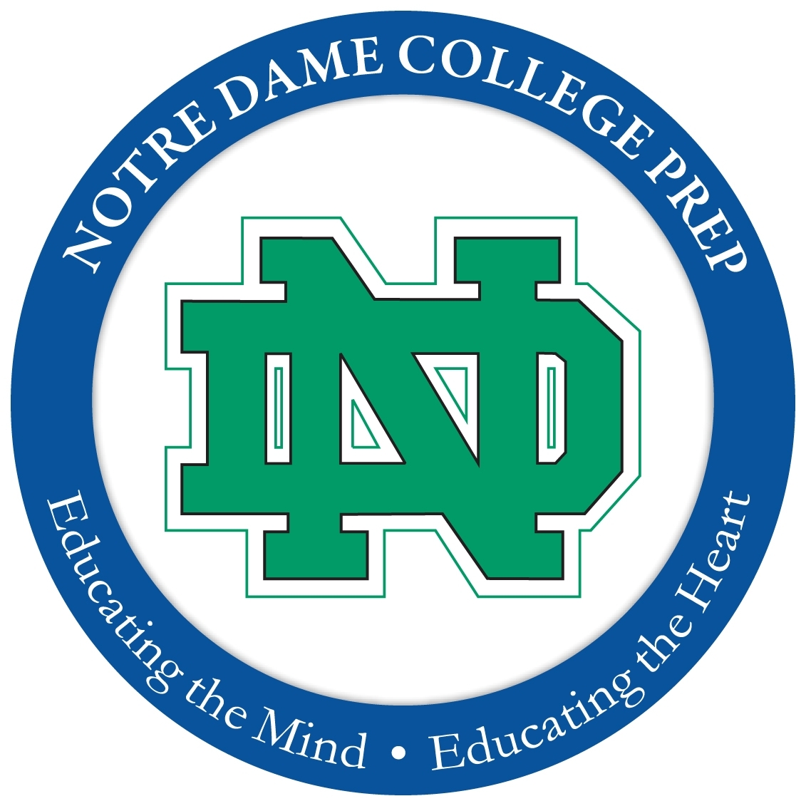 Logo for "NOTRE DAME COLLEGE PREP"