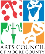 Logo for "Arts Council of Moore County"