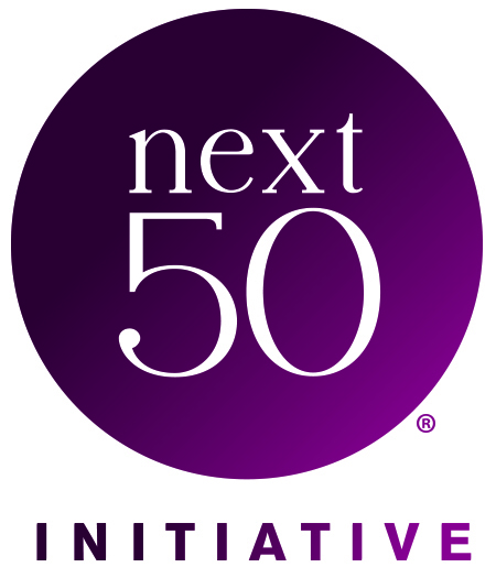 Logo for "NEXTFIFTY INITIATIVE"