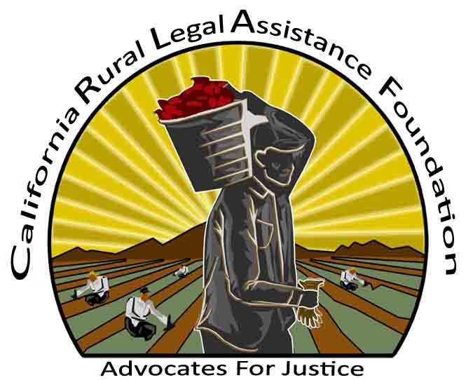 Logo for "California Rural Legal Assistance Foundation"