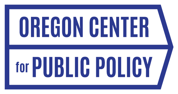 Logo for "OREGON CENTER FOR PUBLIC POLICY"