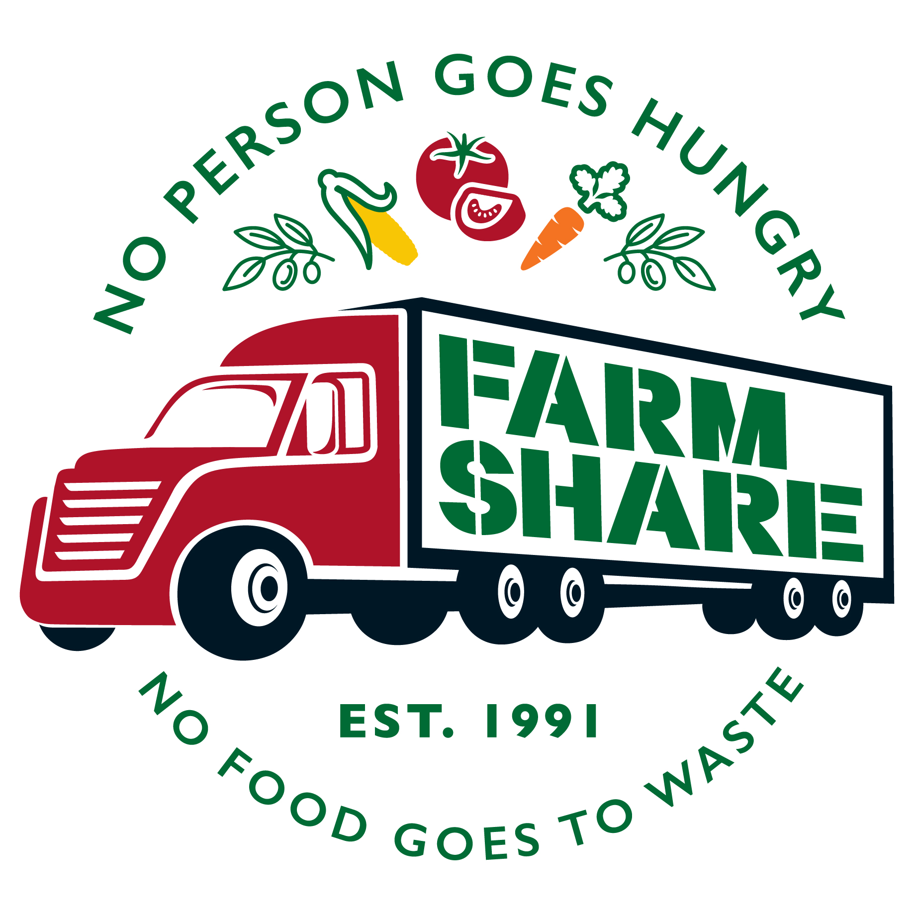 Logo for "FARM SHARE INC"