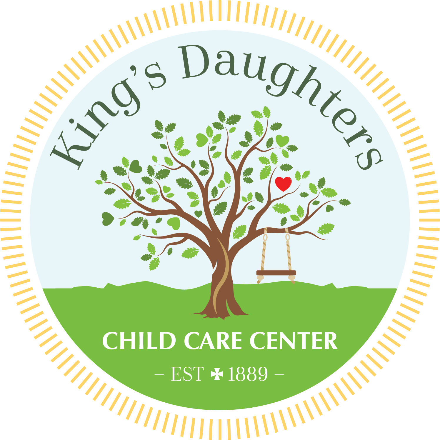 Logo for "THE KING'S DAUGHTERS CHILD CARE CENTERS INC"
