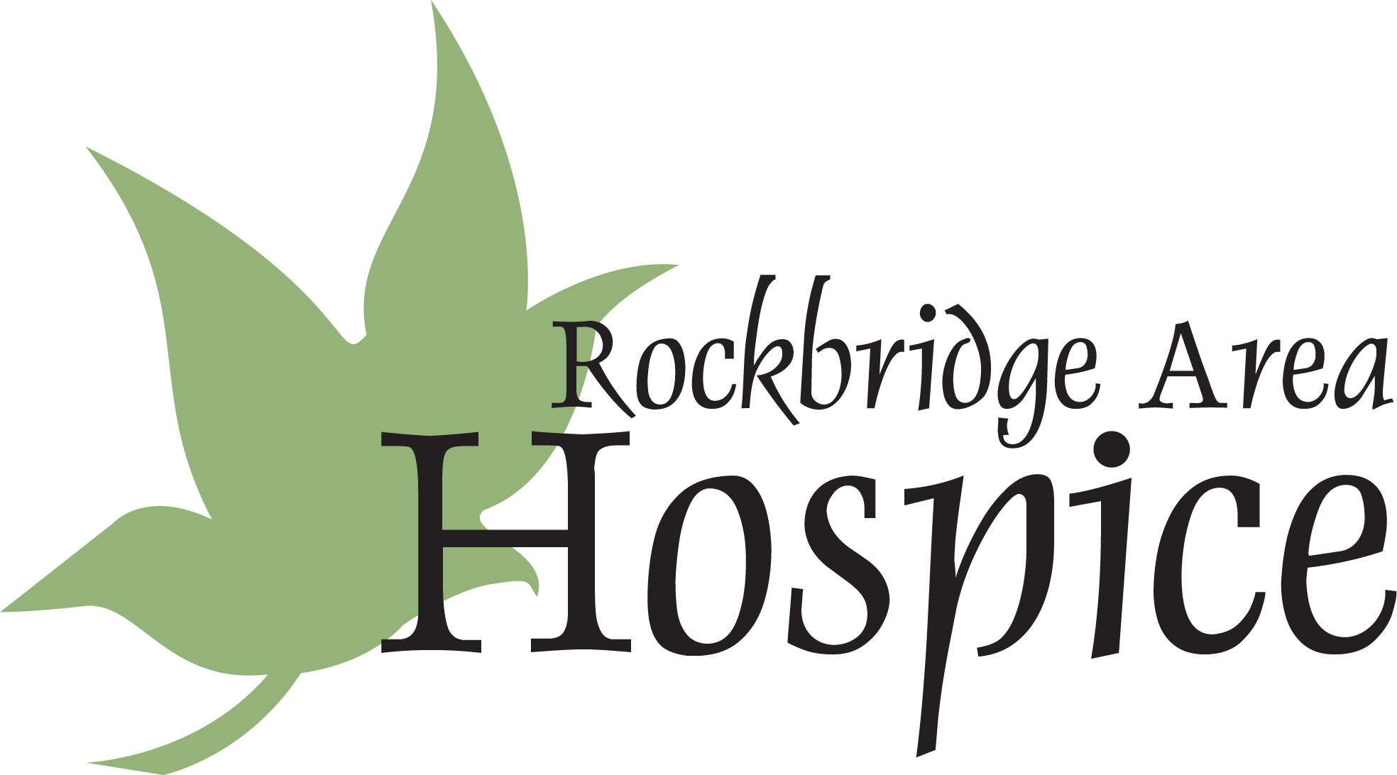 Logo for "ROCKBRIDGE AREA HOSPICE INC"