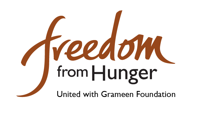 Logo for "FREEDOM FROM HUNGER"