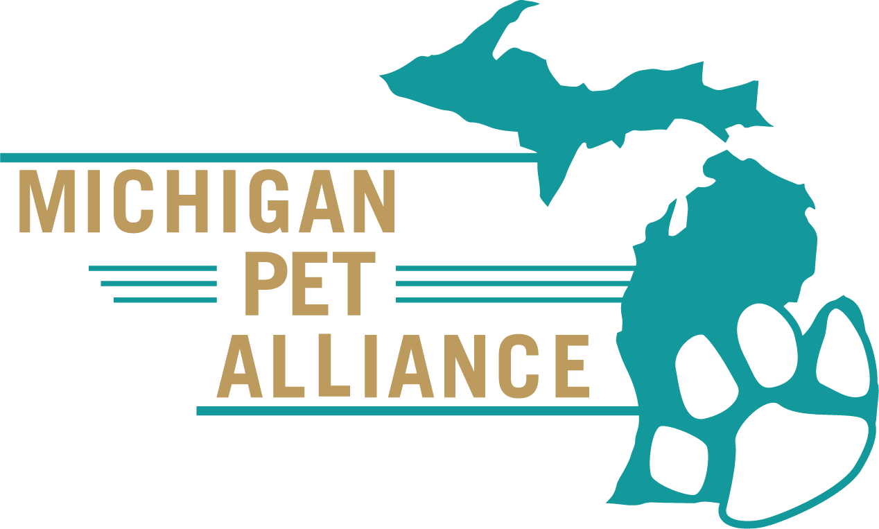 Logo for "MICHIGAN PET ALLIANCE"