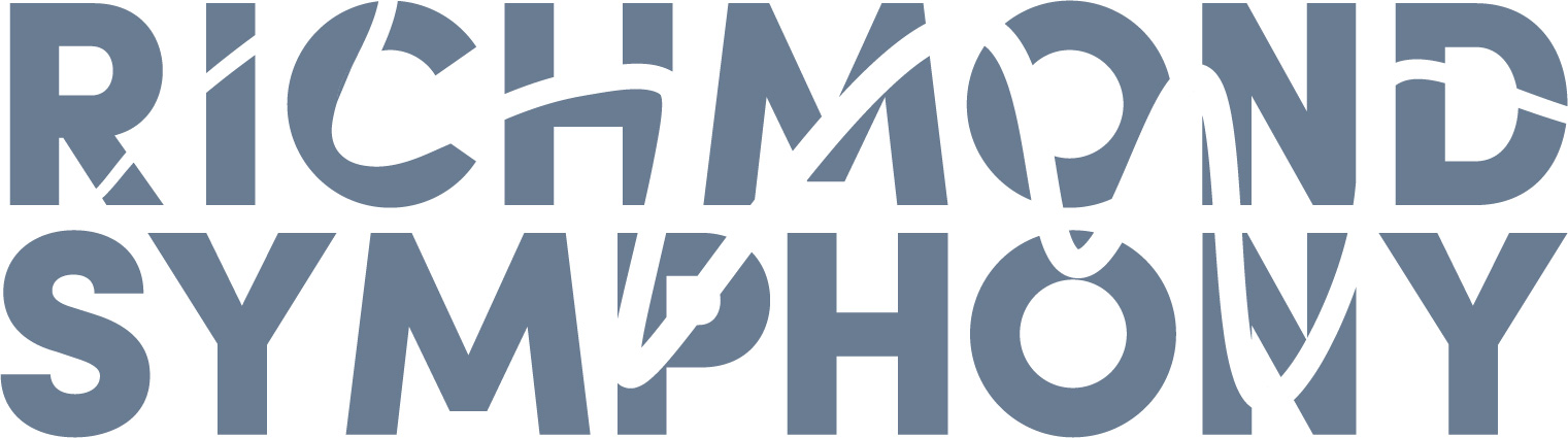 Logo for "THE RICHMOND SYMPHONY"