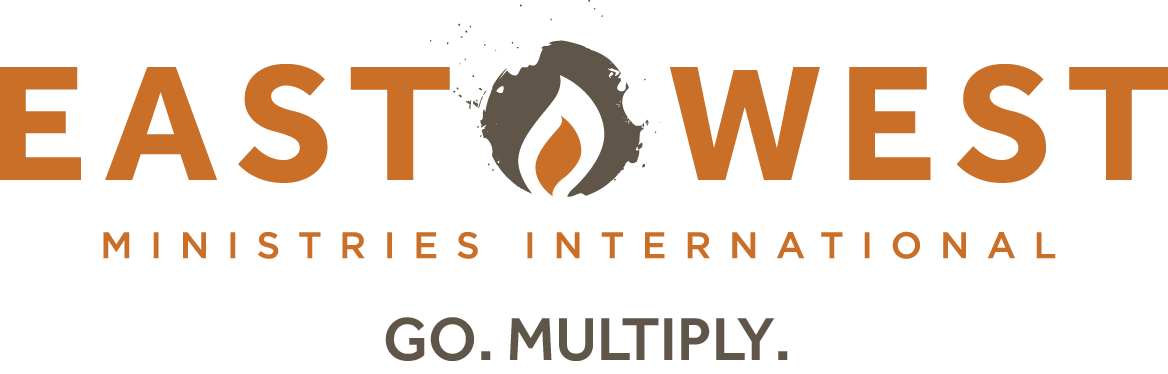 Logo for "East-West Ministries International"