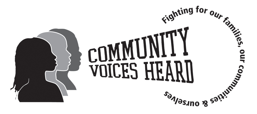Logo for "Community Voices Heard Inc"