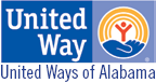 Logo for "UNITED WAYS OF ALABAMA"