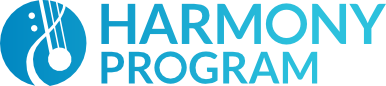 Logo for "THE HARMONY PROGRAM INC"