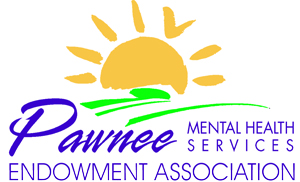 Logo for "PAWNEE MENTAL HEALTH FOUNDATION"