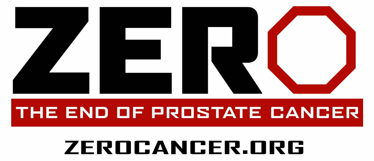 Logo for "ZERO PROSTATE CANCER"