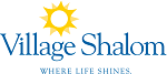 Logo for "VILLAGE SHALOM INC"