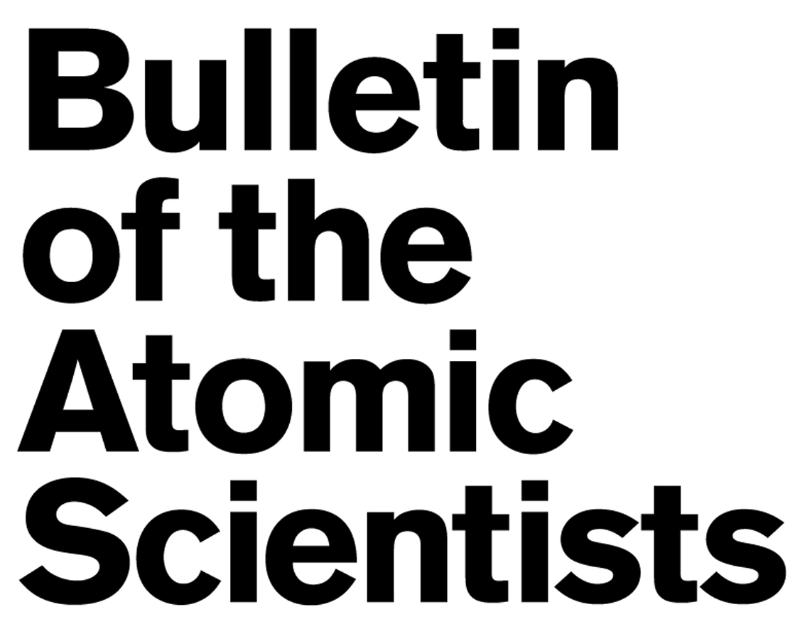 Logo for "Bulletin of the Atomic Scientists"