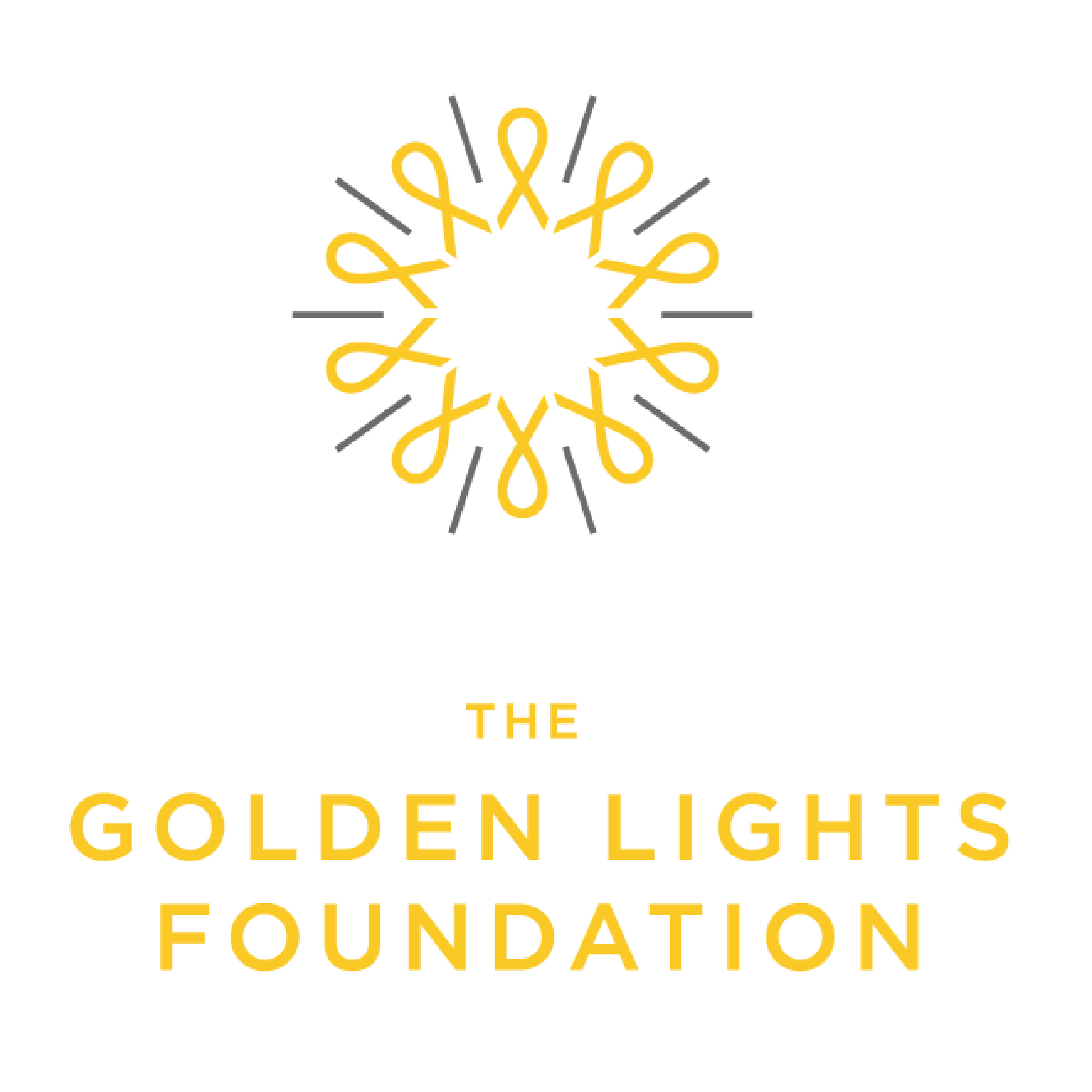 Logo for "GOLDEN LIGHTS FOUNDATION"