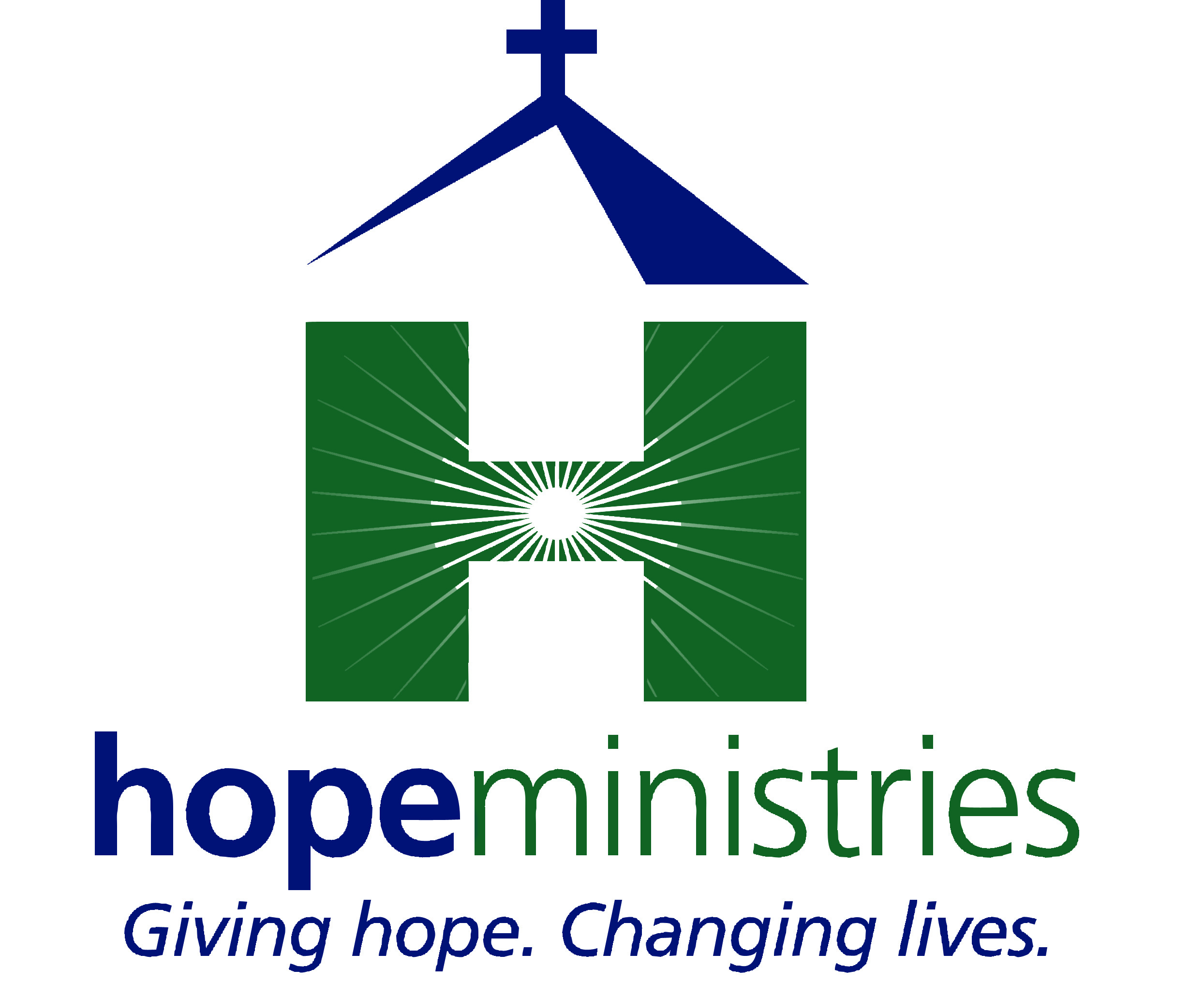 Logo for "HOPE MINISTRIES"