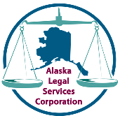 Logo for "Alaska Legal Services Corporation"