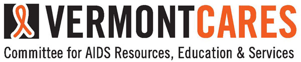 Logo for "VERMONT CARES"