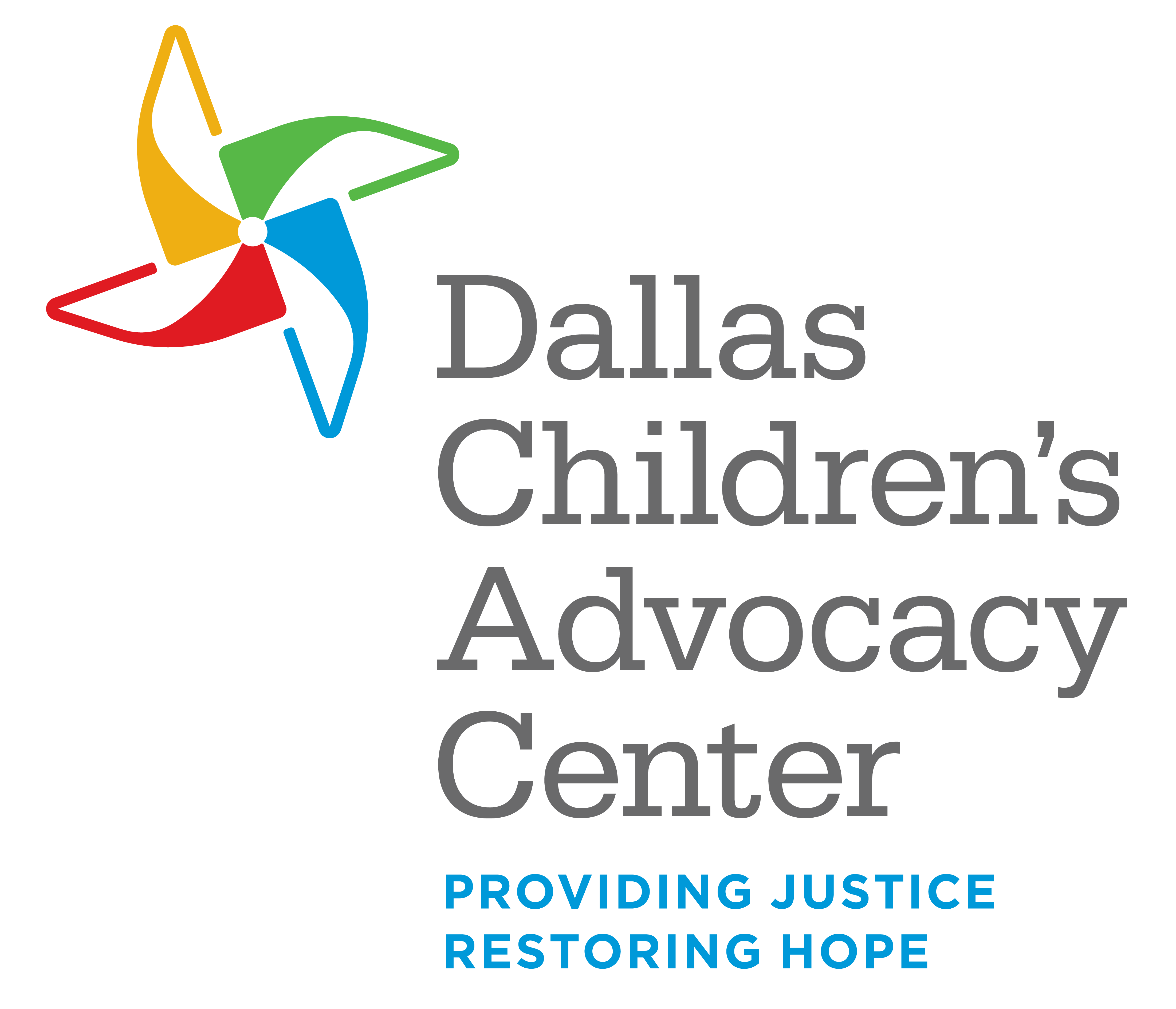 Logo for "DALLAS CHILDREN'S ADVOCACY CENTER"