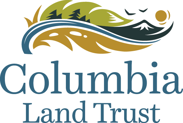 Logo for "COLUMBIA LAND TRUST"