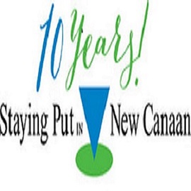Logo for "STAYING PUT IN NEW CANAAN INC"