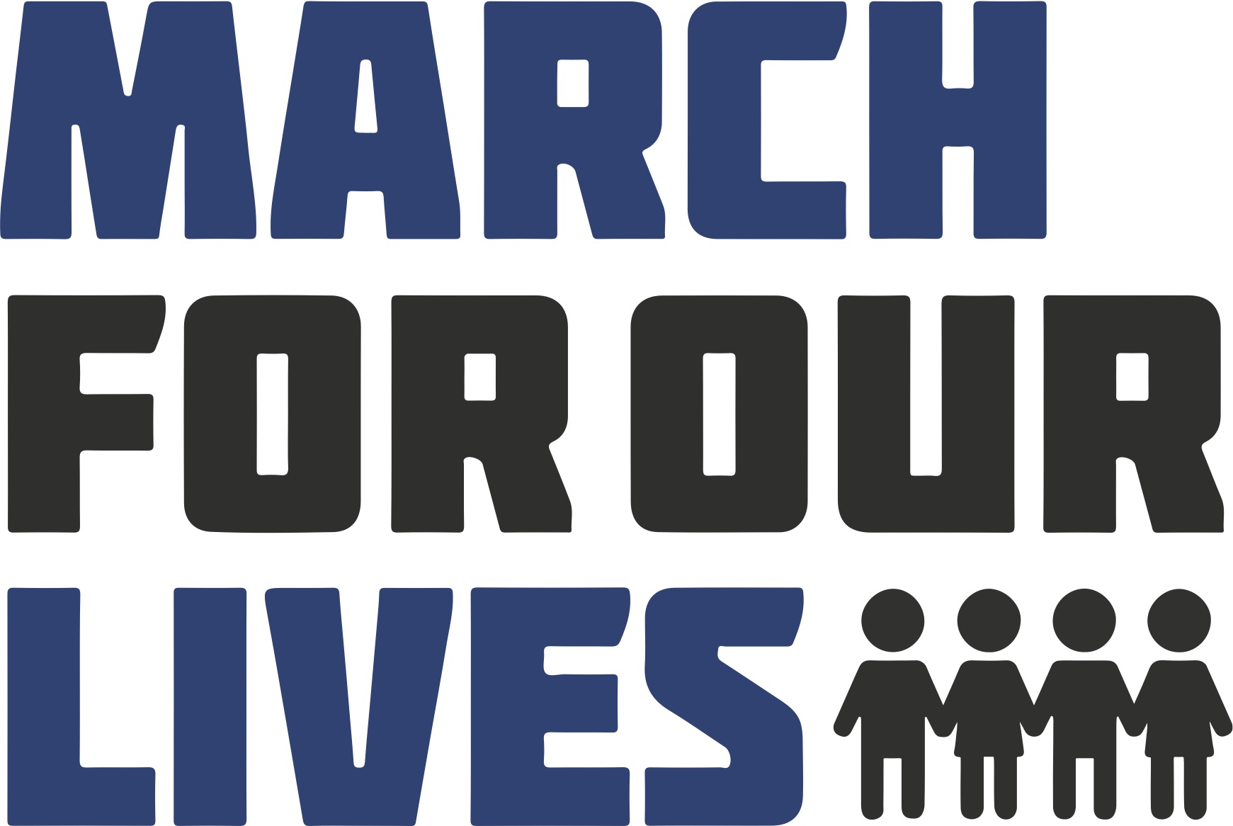 Logo for "MARCH FOR OUR LIVES ACTION FUND"